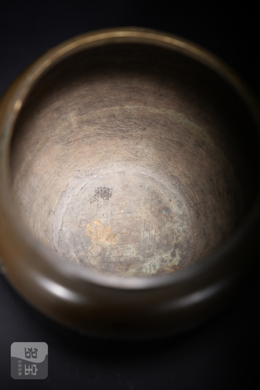 十九世纪 铜浮雕花鸟纹花器 - 图6